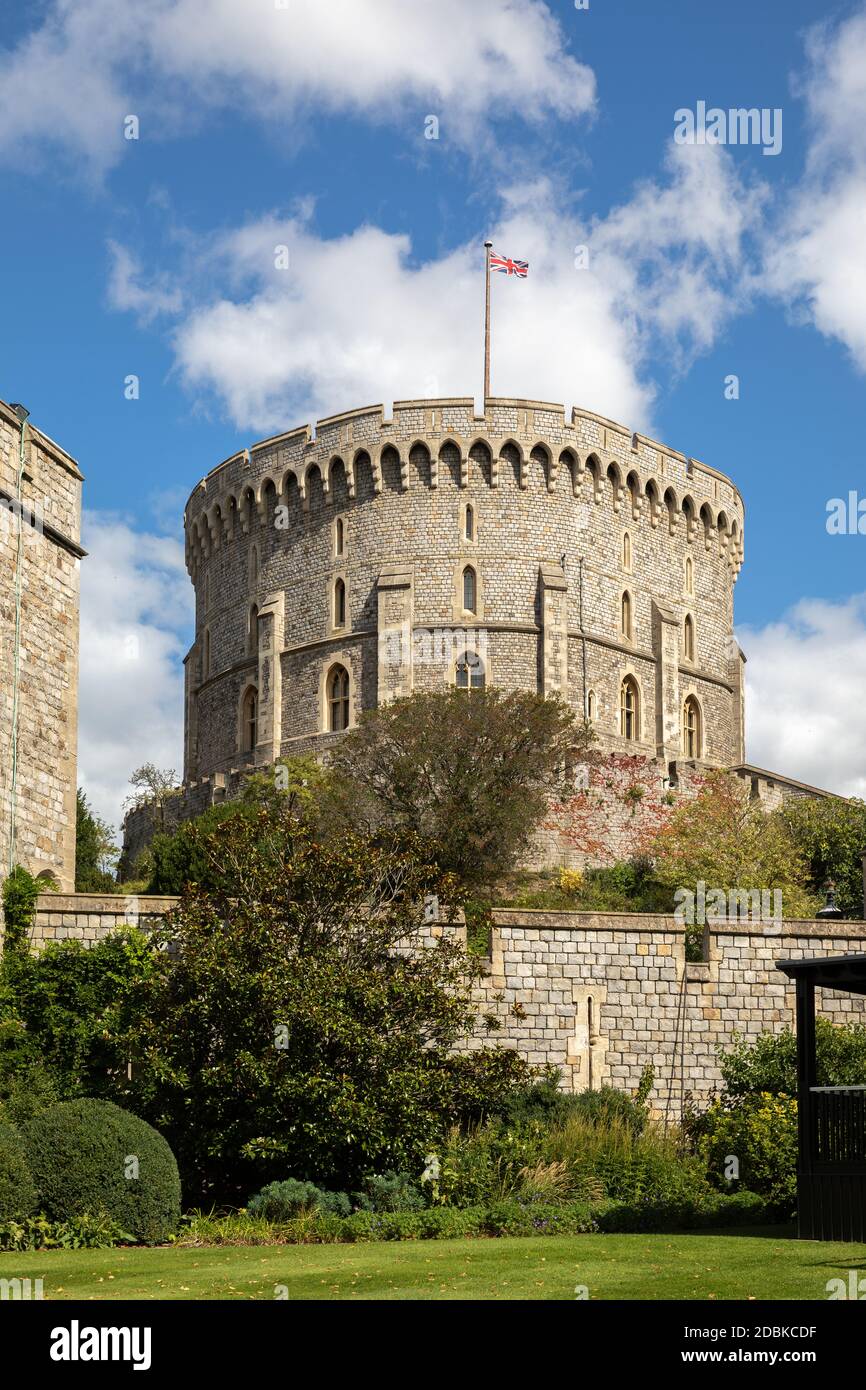 Château de Windsor, à Windsor, Berkshire, Royaume-Uni Banque D'Images