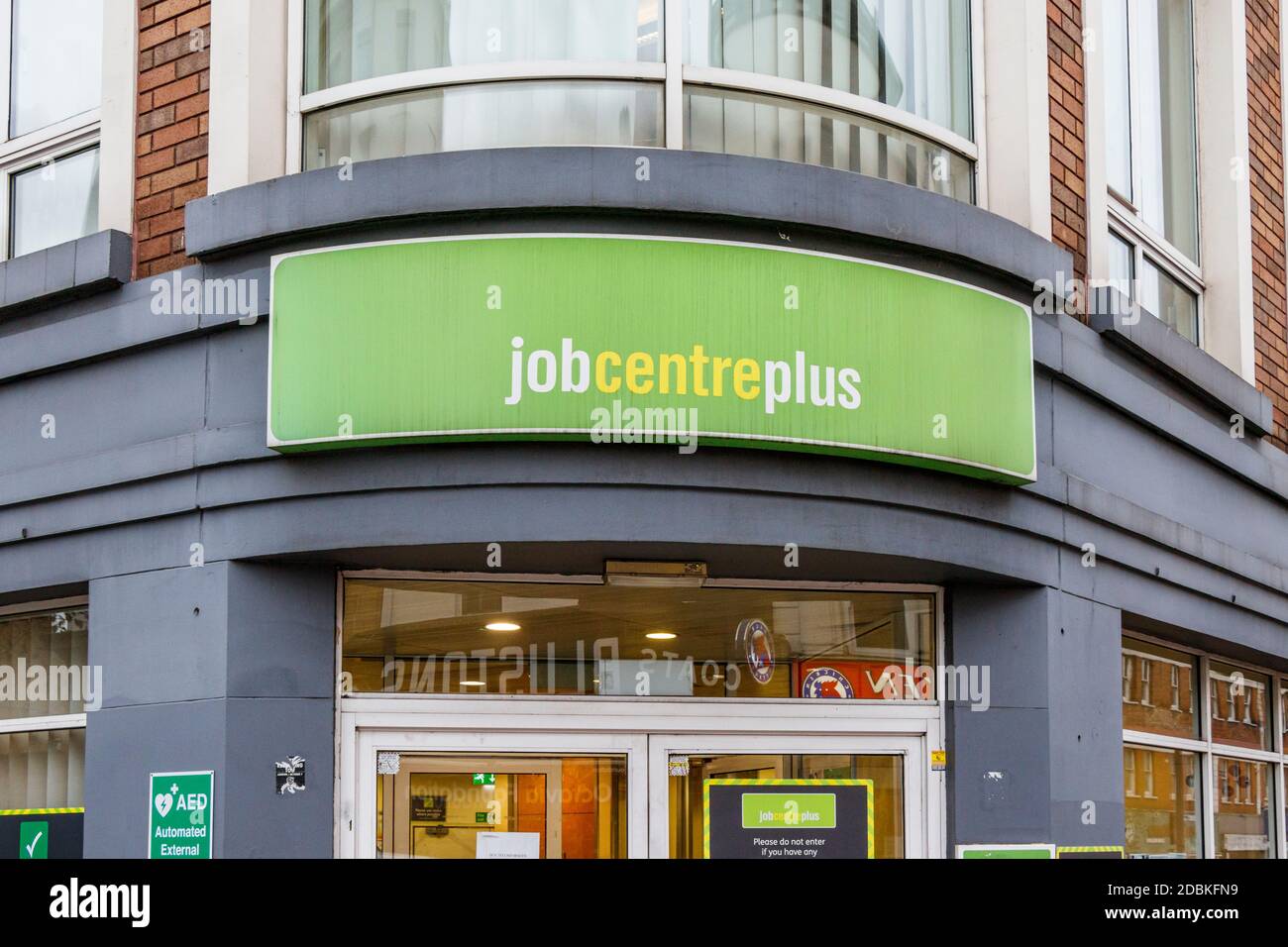 Job Center plus à Kentish Town, Londres, Royaume-Uni Banque D'Images