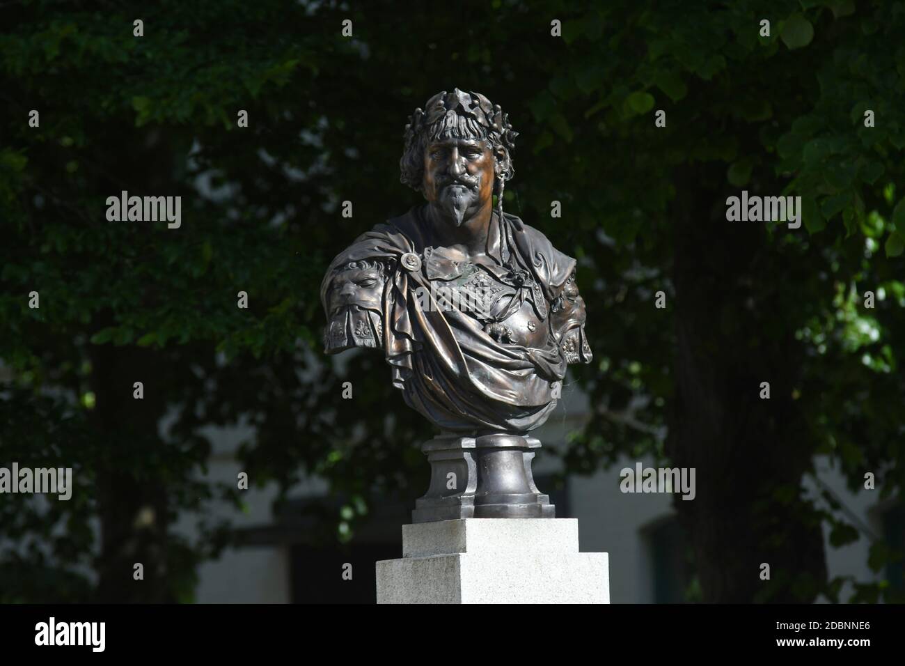 Monument König Christian IV Banque D'Images