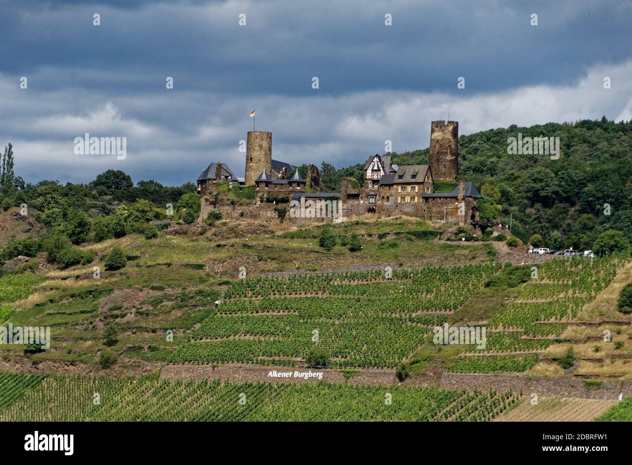 Burg Thurant Banque D'Images