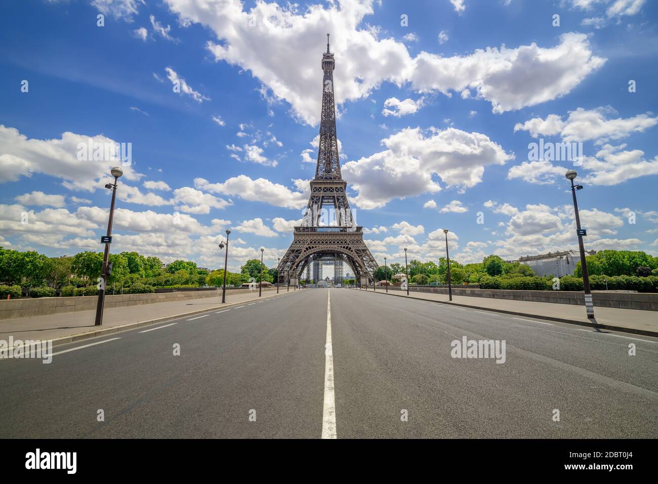 la célèbre tour eiffel de paris, france Banque D'Images