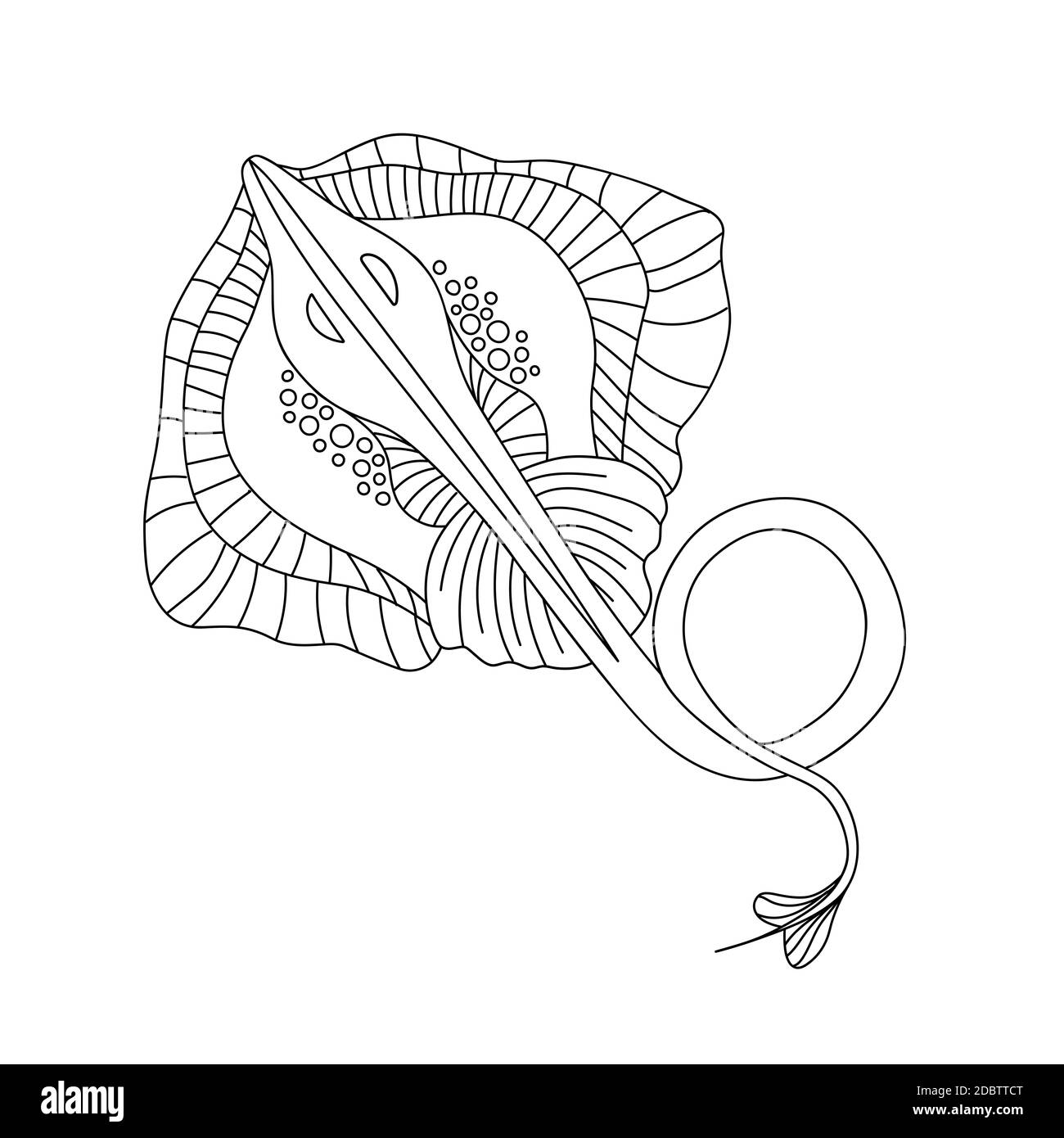 Raie Manta Dessin Banque D Image Et Photos Alamy