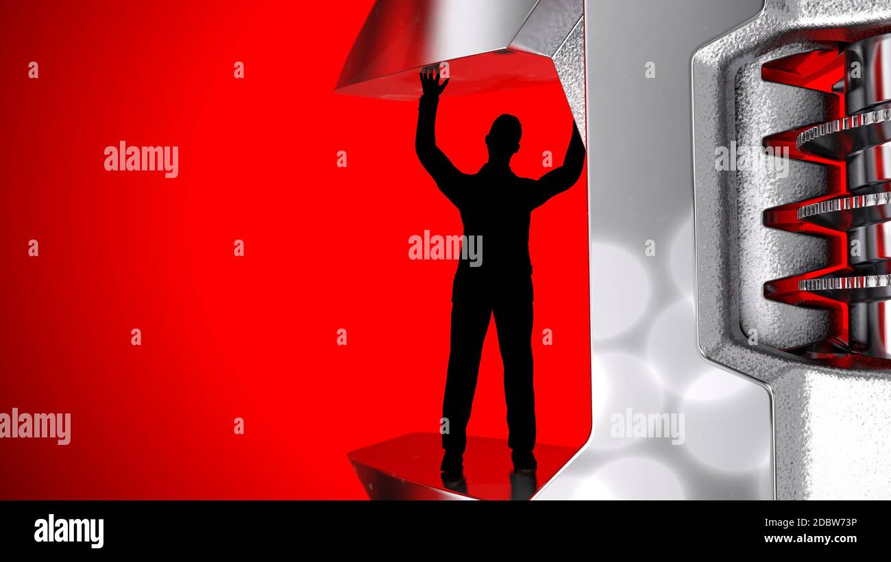 Métaphore Écrasée Banque d'image et photos - Alamy