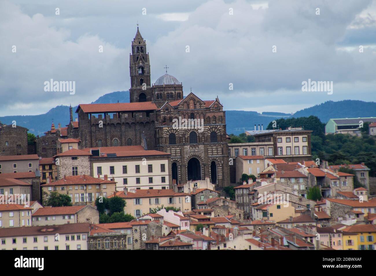Le puy en velay,Haute loire,France Banque D'Images