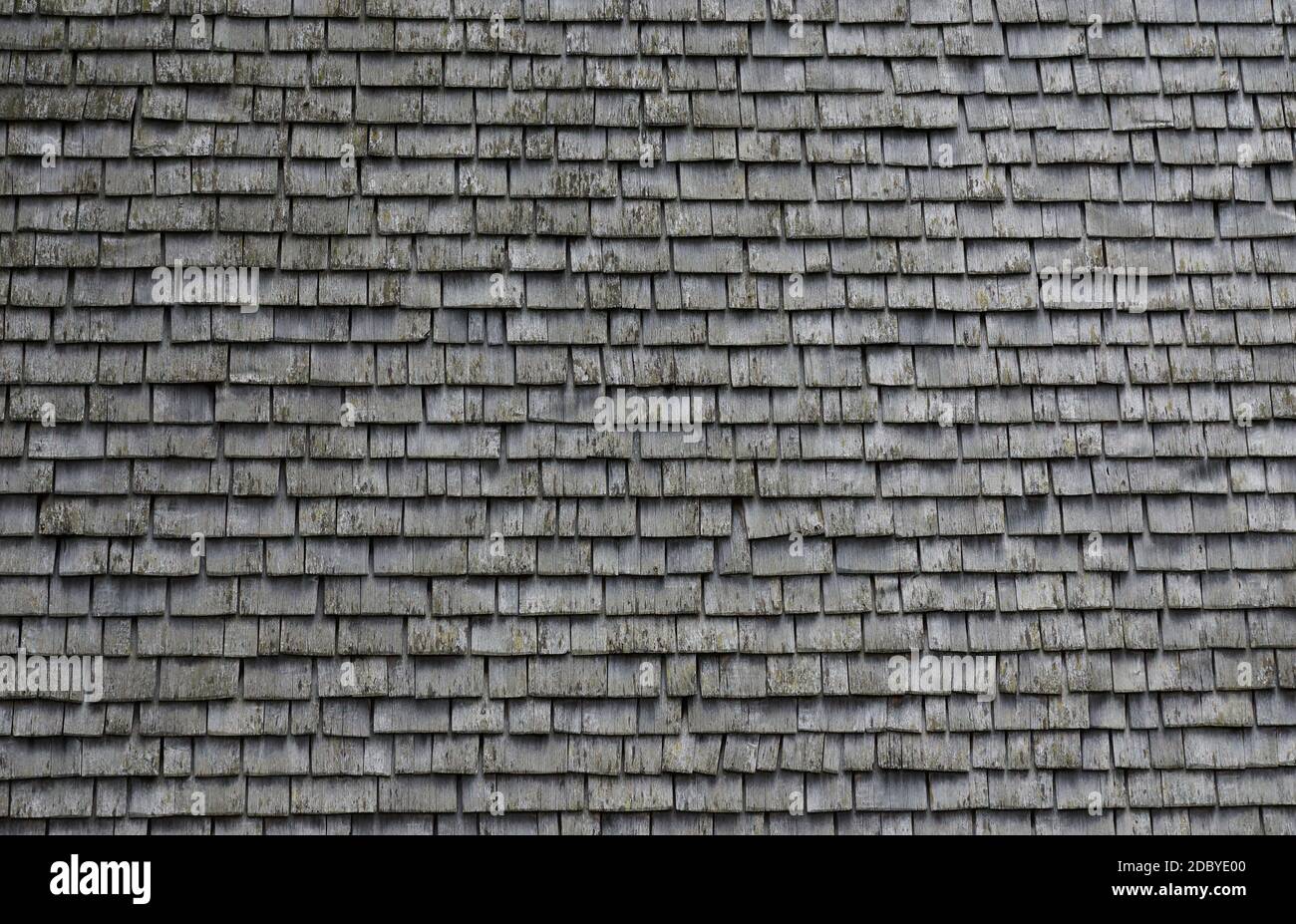 Mur en bois sur une ancienne maison en bois dans le Tyrol Autriche Banque D'Images