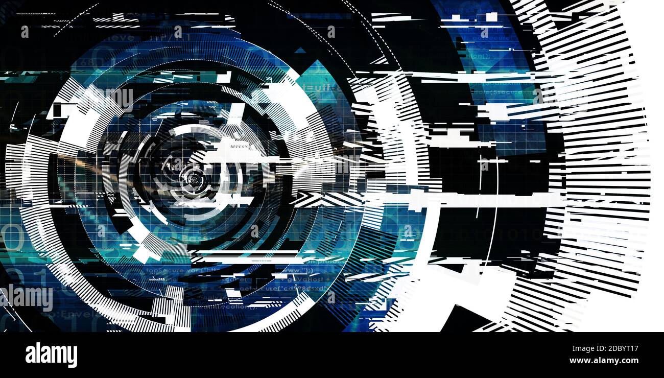 Erreur de défaillance du système en tant que problème technologique Banque D'Images