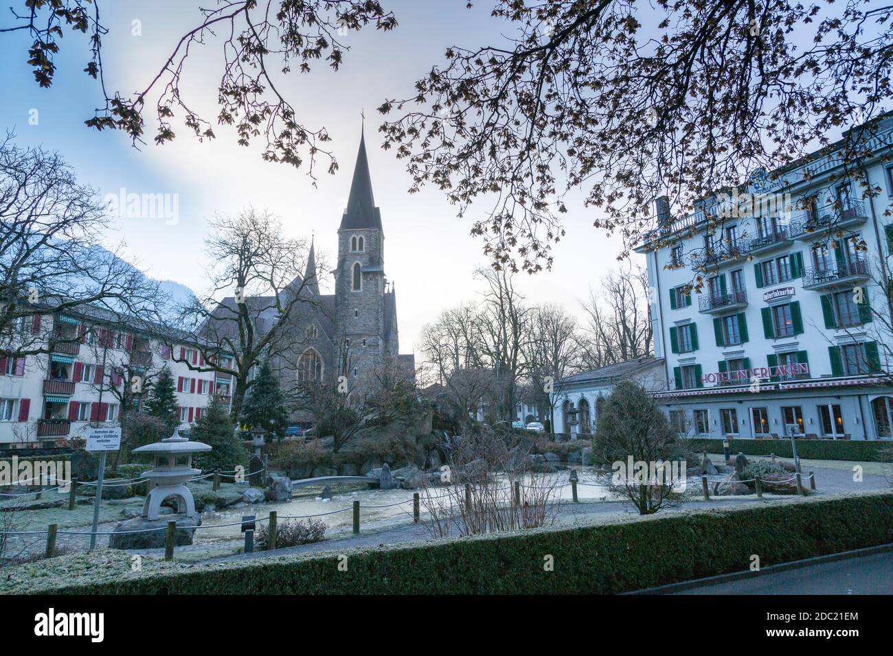 Interlaken, Jungfrau Region, Oberland Bernois, Alpes Suisses, Suisse, Europe Banque D'Images