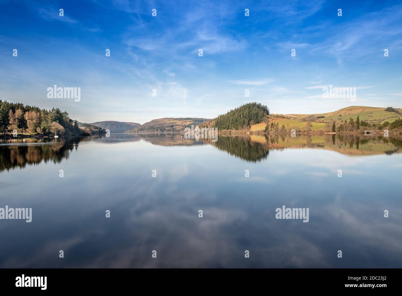 Lake Vyrnwy Banque D'Images