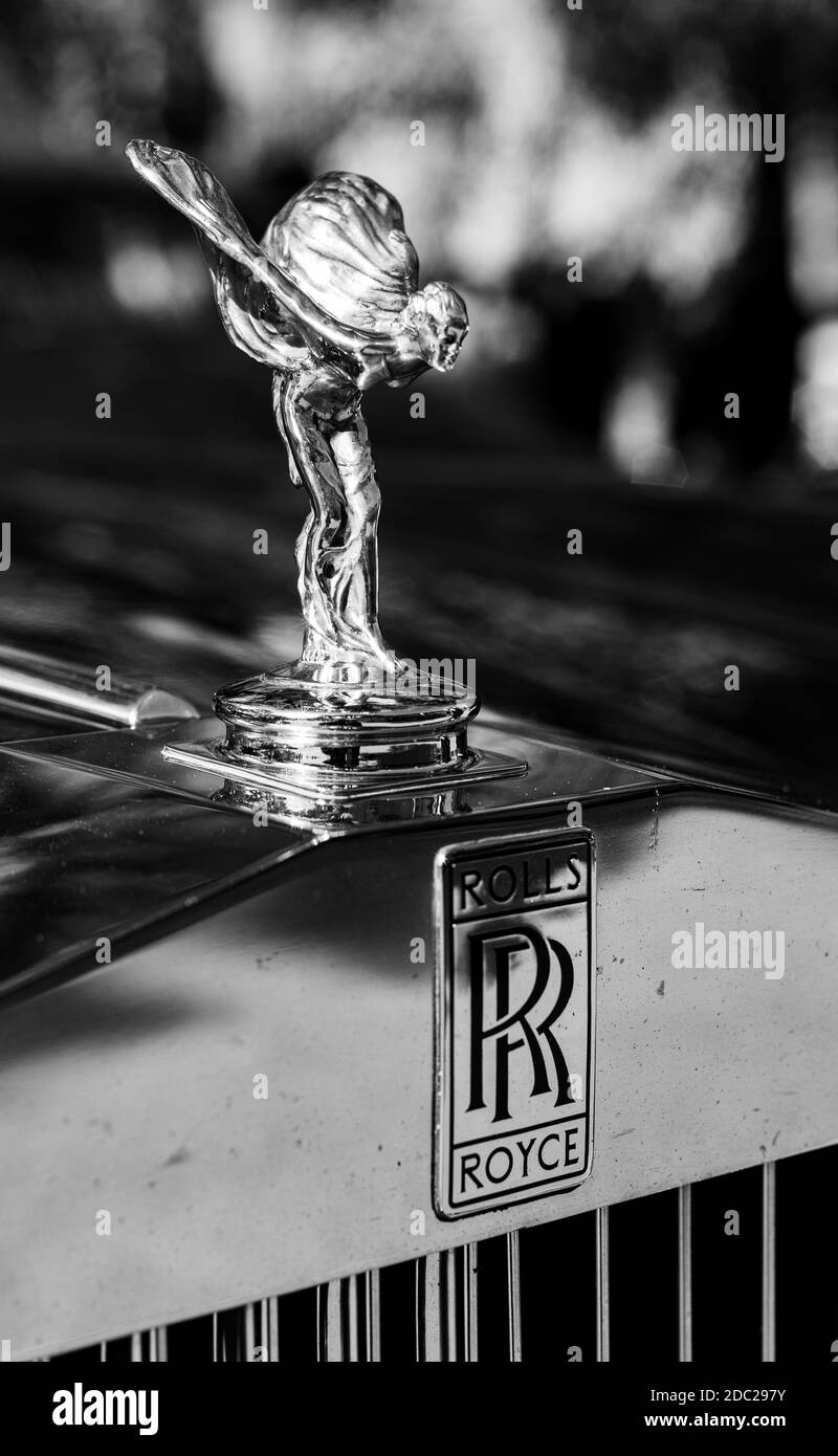 Décoration de capot Rolls Royce Spirit of Ecstasy Banque D'Images