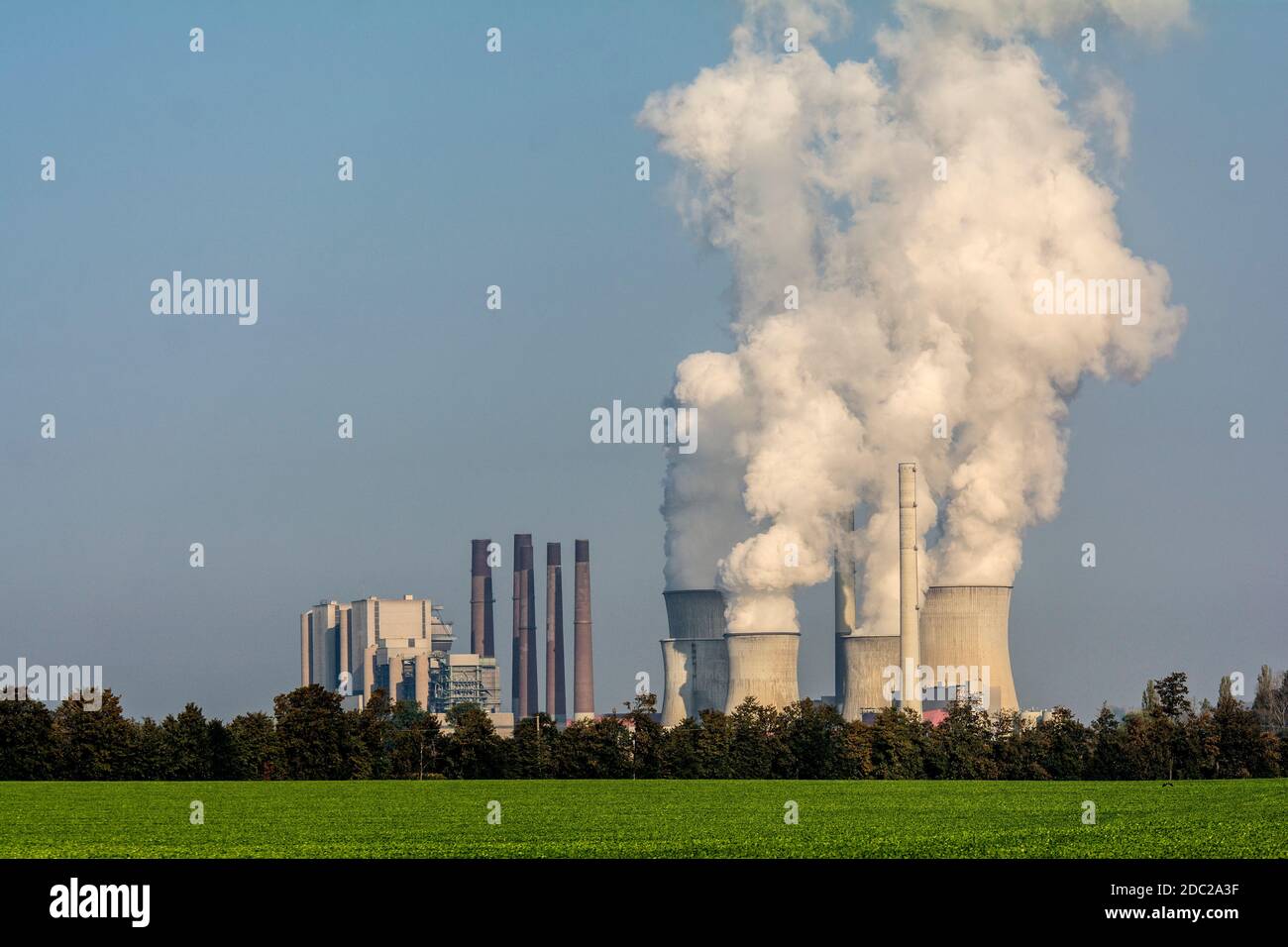 l'électricité de charbon Banque D'Images