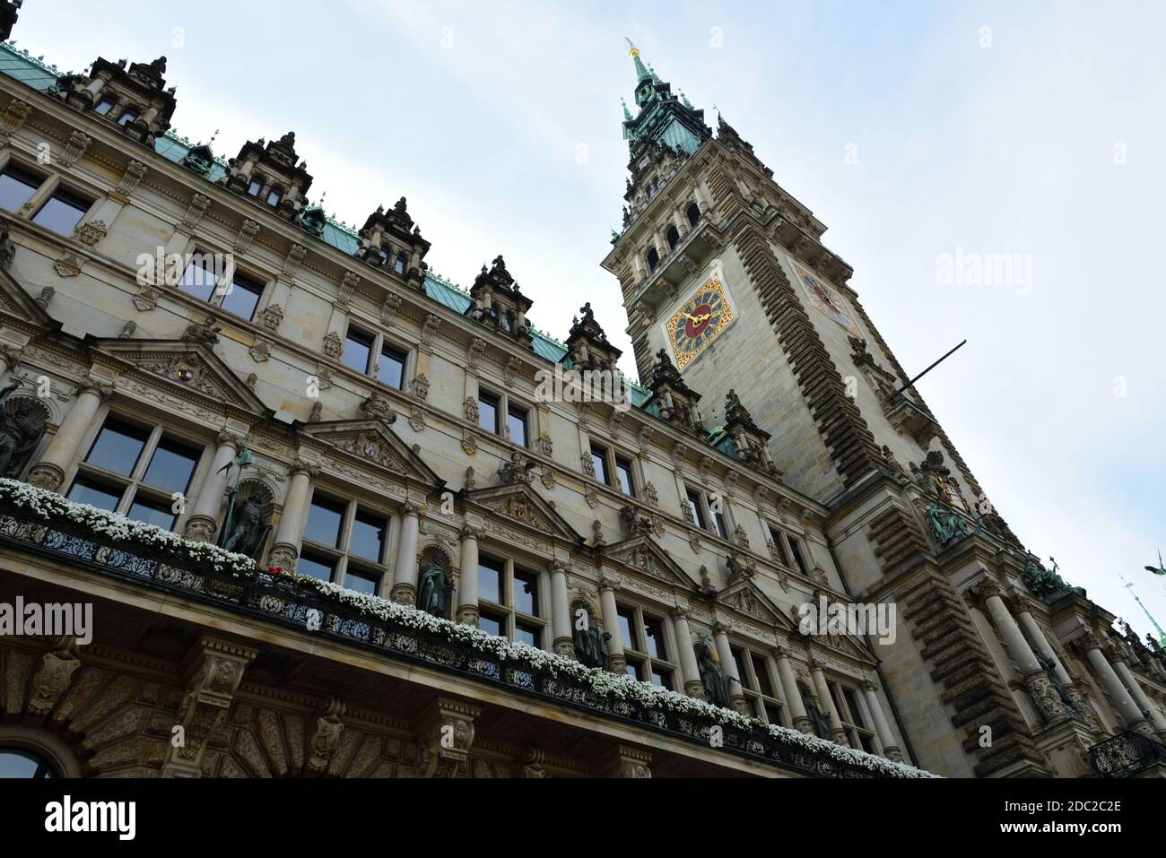 Mairie de Hambourg, Allemagne Banque D'Images