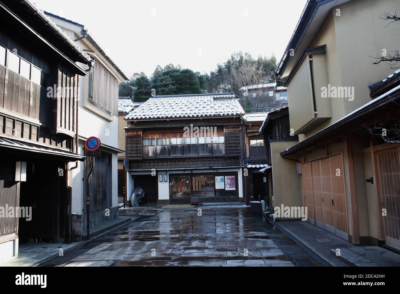 Higashi - Chaya, ancien quartier traditionnel de Geisha à Kanazawa Banque D'Images