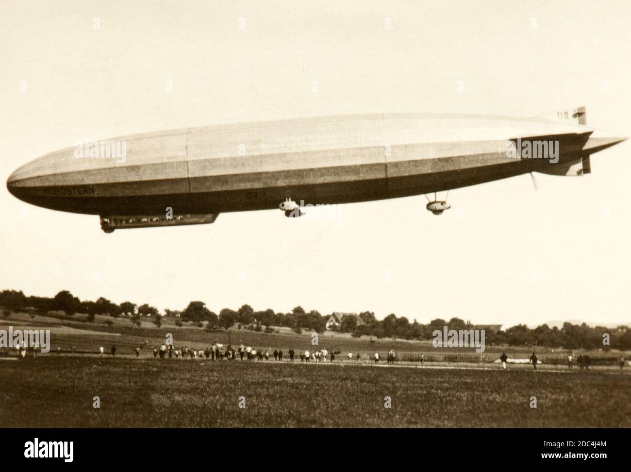 LZ 121 Zeppelin Airship (Nordstern) 1920 Banque D'Images