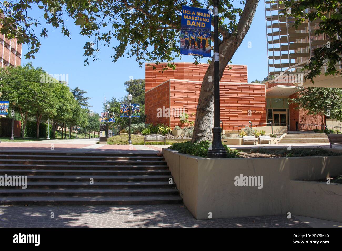 Los Angeles, Californie - 23 juillet 2017 : Herb Alpert School of Music sur le campus de l'Université de Californie, Los Angeles (UCLA). Banque D'Images