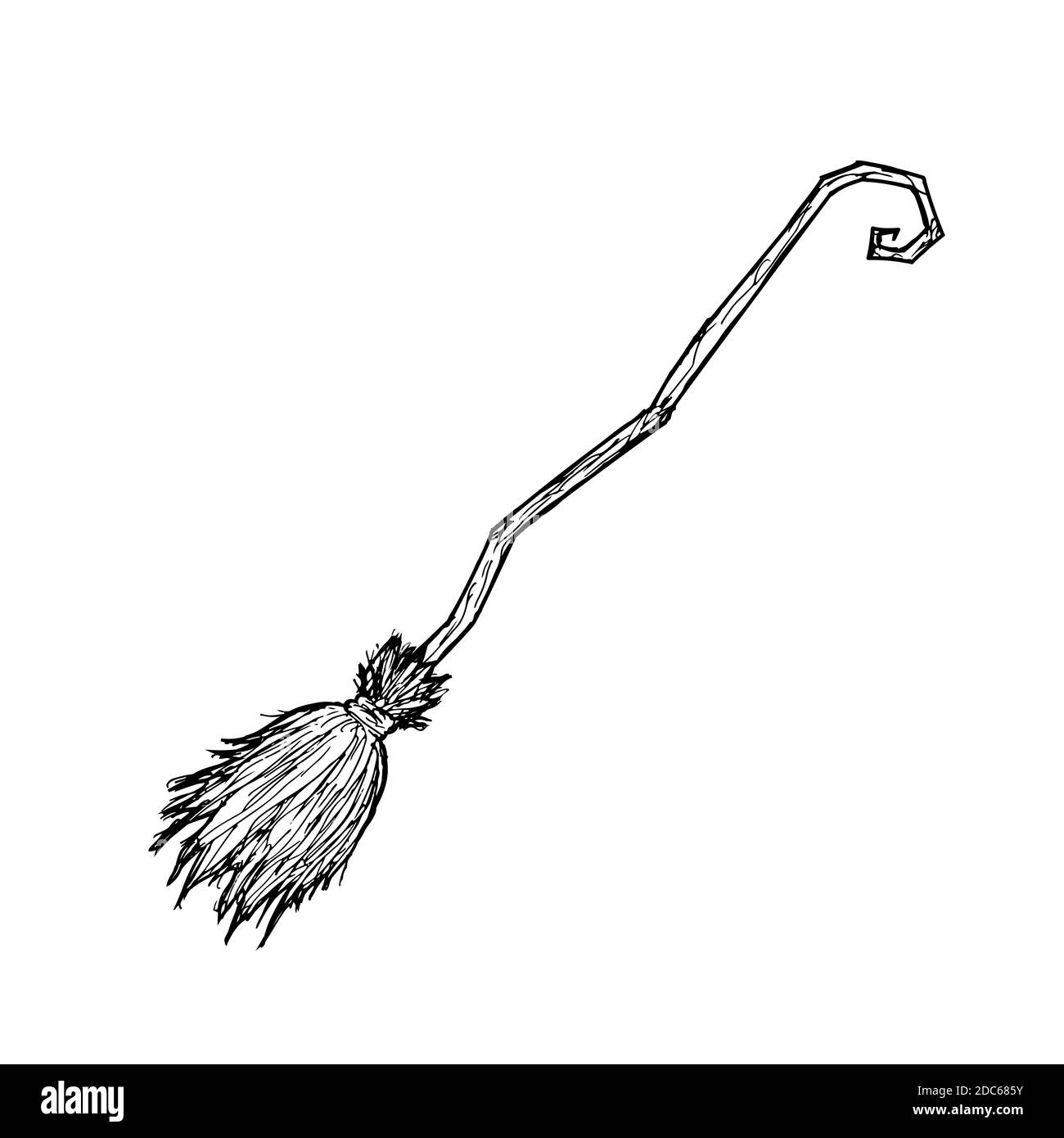 Balais Sorciere Dessin
