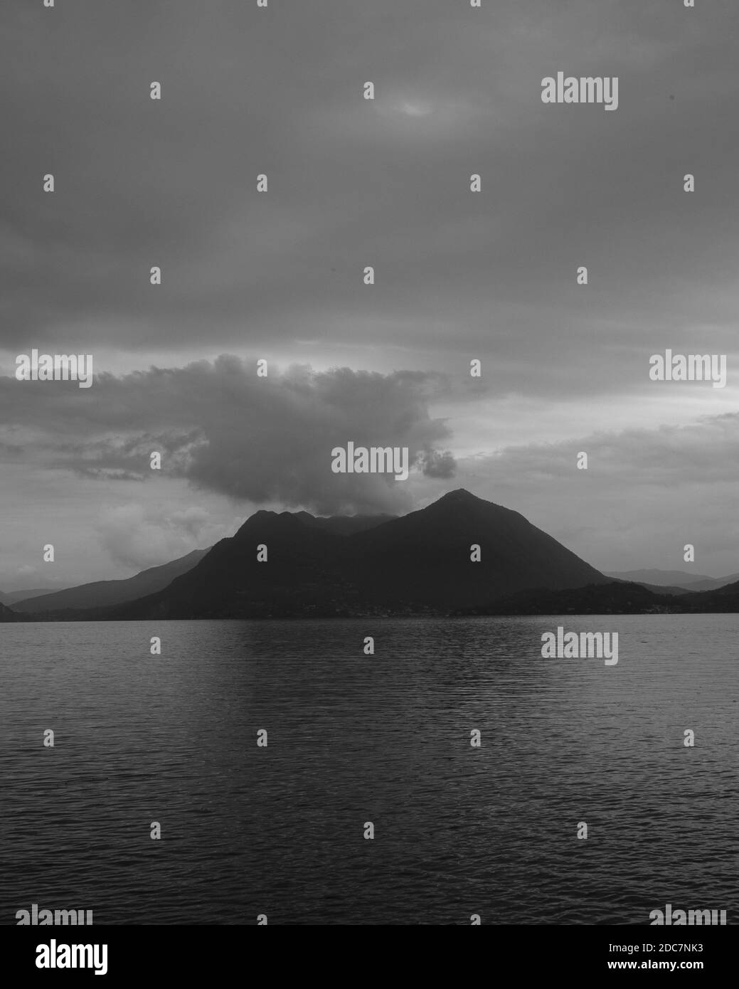 Montagne en Italie du Nord Banque D'Images