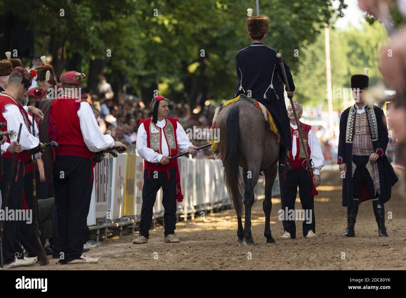 Alka de Sinj Croatie Europe tradition équestre Banque D'Images