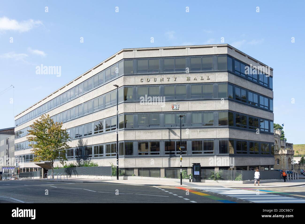 County Hall, New Road, Oxford, Oxfordshire, Angleterre, Royaume-Uni Banque D'Images