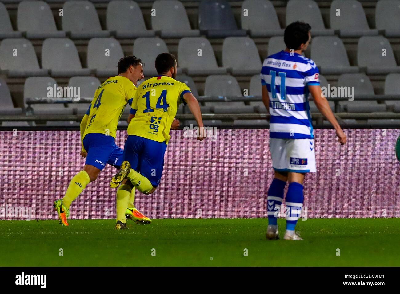 DOETINCHEM, PAYS-BAS - NOVEMBRE 19: Erik Schouten de SC Cambuur ...