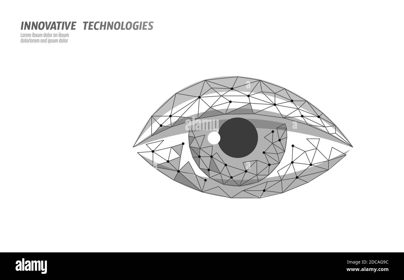 Appareil photo numérique Eye ai Privacy Control. Moniteur de danger graphique à l'aspect graphique de la vidéo de sécurité d'entreprise. Vecteur de concept d'avertissement de confidentialité de l'équipement de vidéosurveillance Illustration de Vecteur