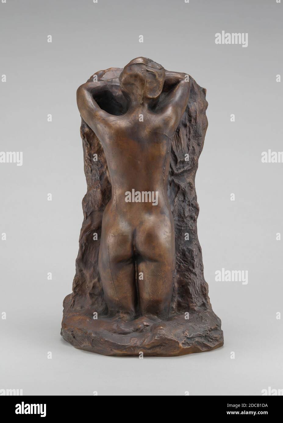 Auguste Rodin, (sculpteur), français, 1840 - 1917, la Douleur (de la porte), modèle 1889, fonte 1983, bronze moulé, total: 30.5 x 16.5 x 17.1 cm (12 x 6 1/2 x 6 3/4 po Banque D'Images