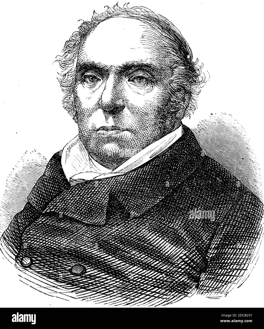 Pierre-Antoine Berryer, 4 janvier 1790 - 29 novembre 1868, avocat et orateur parlementaire français / Pierre-Antoine Berryer, 4. Janvier 1790 - 29. Novembre 1868, französischer Anwalt und Politiker, Historisch, historique, numérique reproduction améliorée d'un original du 19ème siècle / digitale Reproduktion einer Originalvorlage aus dem 19. Jahrhundert, Banque D'Images