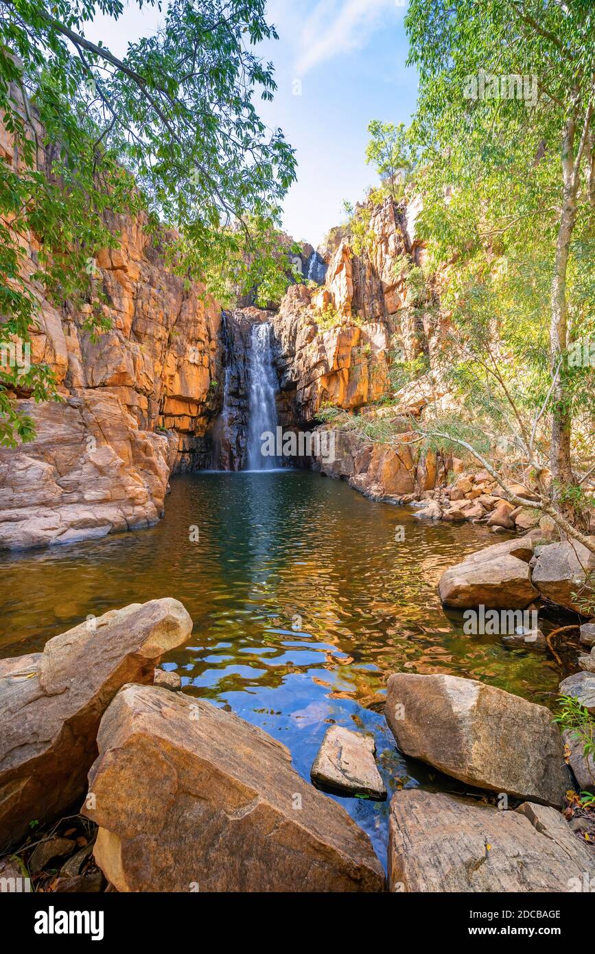 The Southern Rockhole, parc national de Nitmiluk, territoire du Nord, Australie. Banque D'Images
