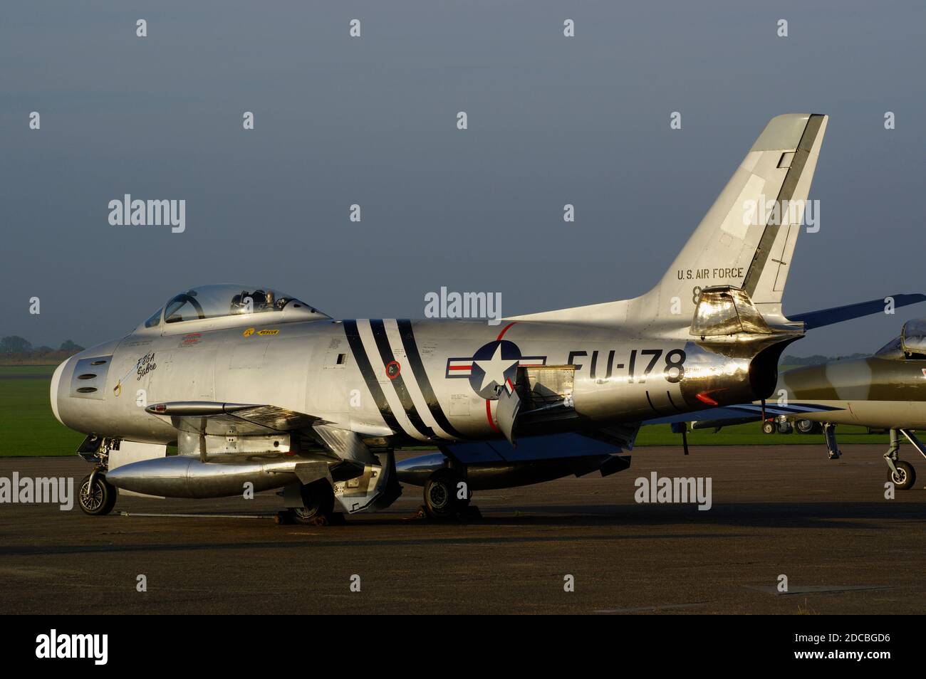 Amérique du Nord F86A Sabre, 48-0178, G-SABR, Banque D'Images