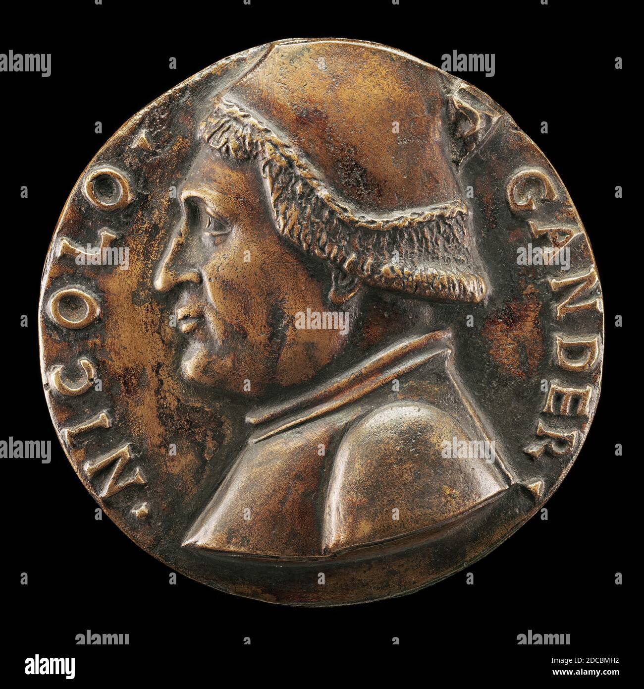 Artiste anonyme, (artiste), Niccolò Fiorentino, (artiste apparenté), Florentine, 1430 - 1514, Nicolò Gander, bronze/fonte creuse, diamètre total: 11.66 cm (4 9/16 in.), poids brut: 381.14 gr (0.84 lb Banque D'Images