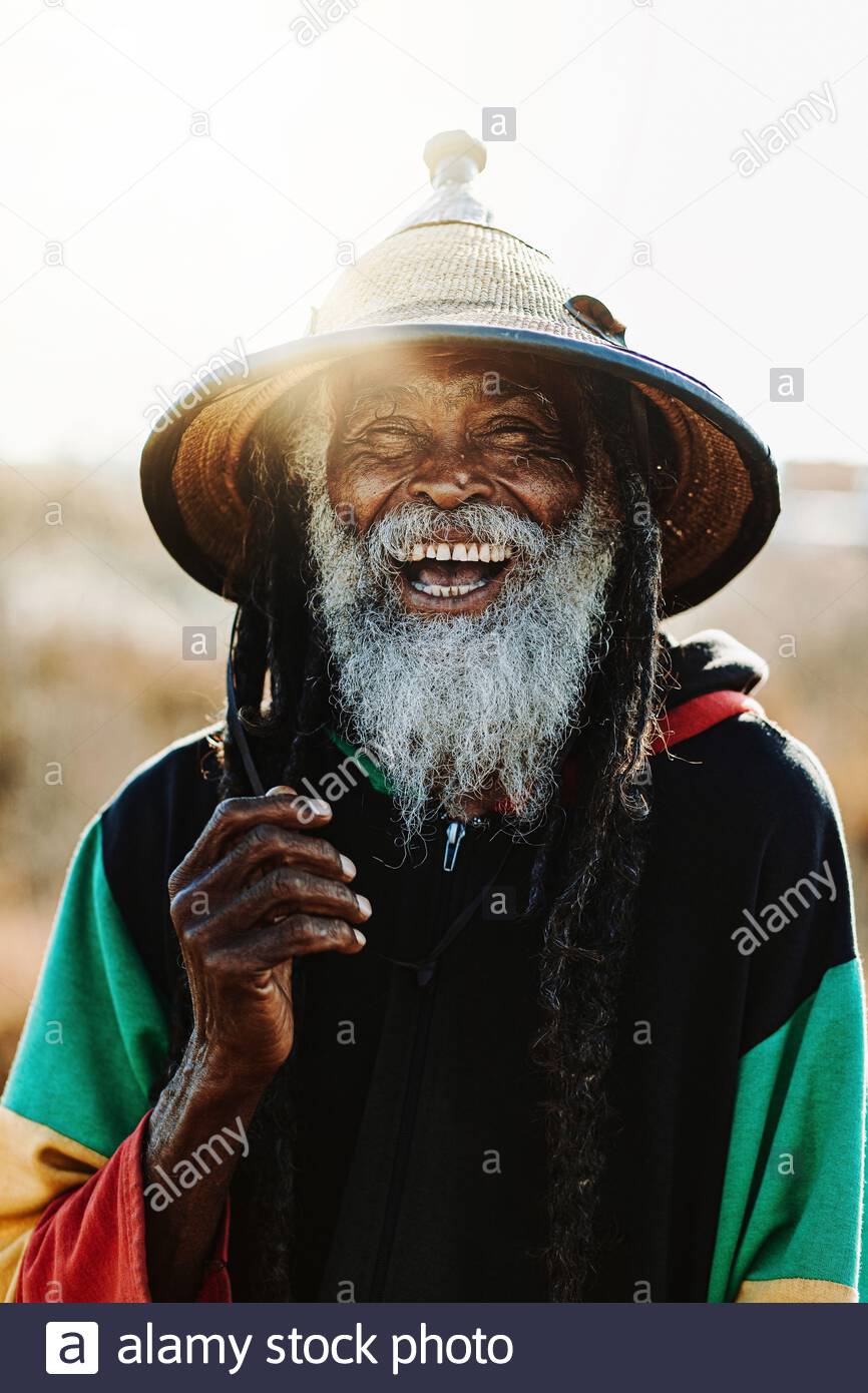 Rastafarian Dreadlocks Beard Banque d'image et photos - Alamy