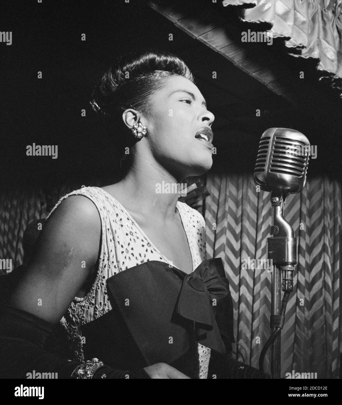 Billie Holiday, chanteuse de jazz Banque D'Images