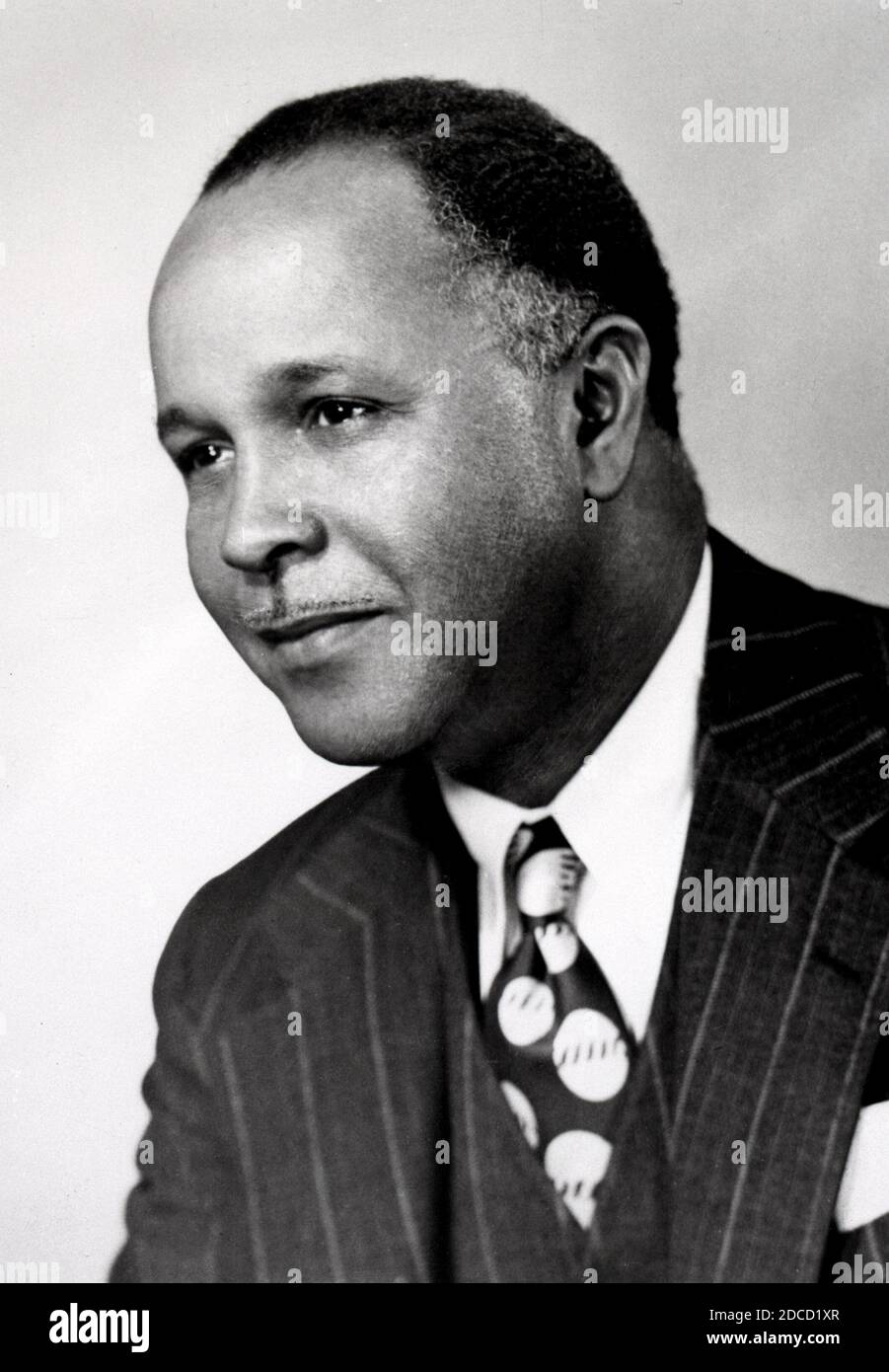 Percy Lavon Julian, chimiste américain Banque D'Images