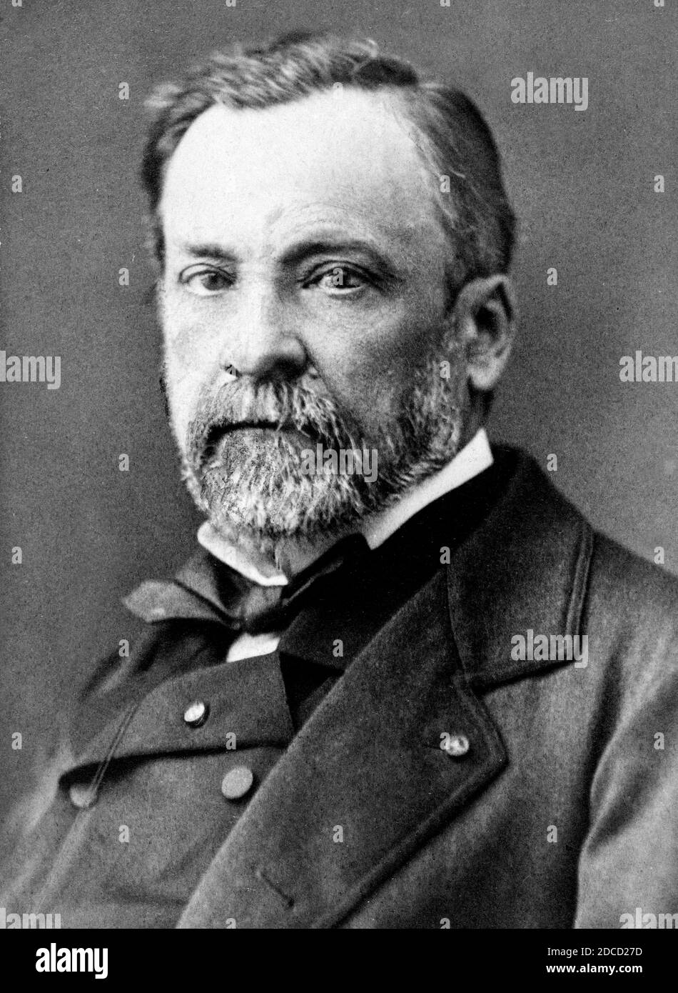 Louis Pasteur, microbiologiste français Banque D'Images