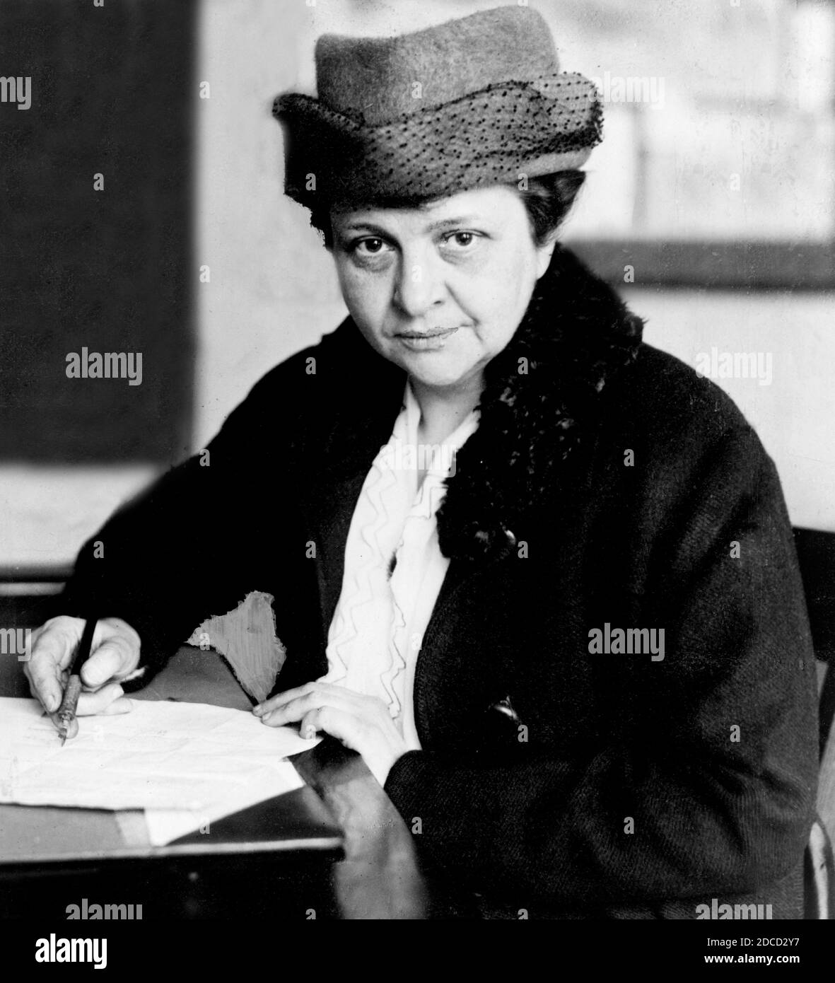 Frances Perkins, sociologue américain Banque D'Images