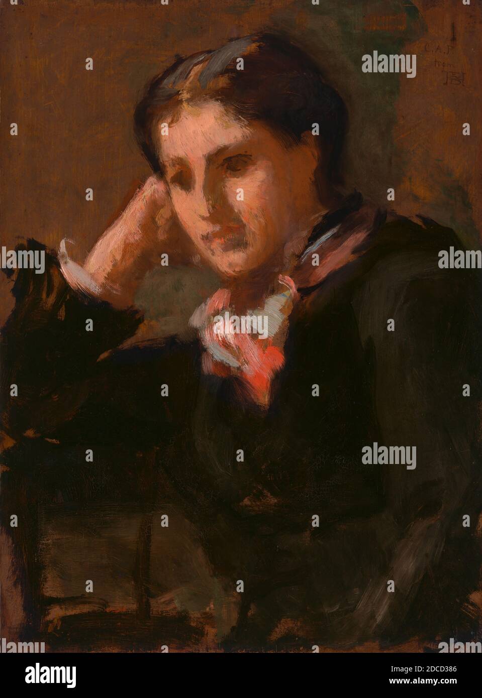 Charlotte Gilman, auteur américain et réformateur social Banque D'Images