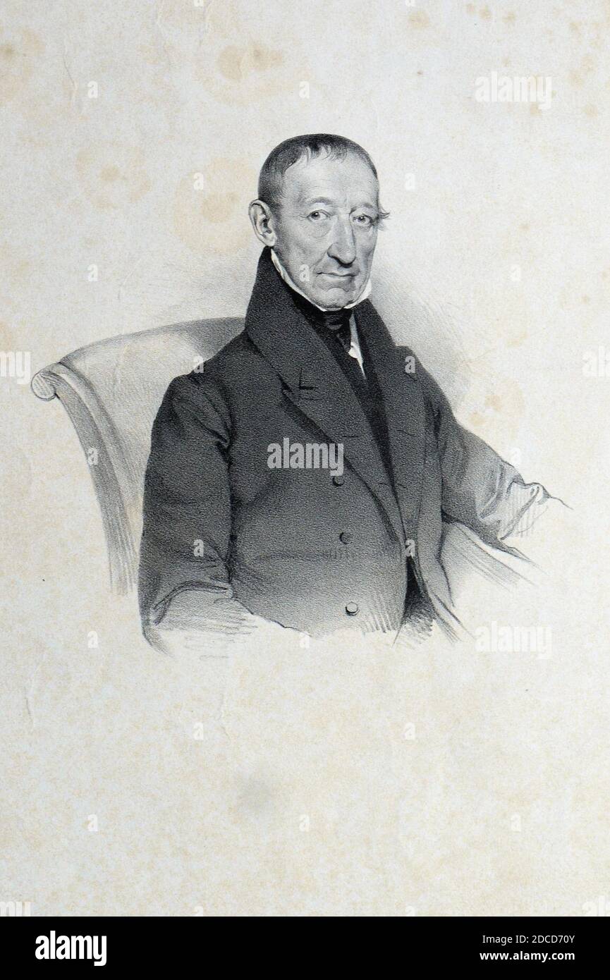 Kaspar Maria Sternberg Litho. Banque D'Images