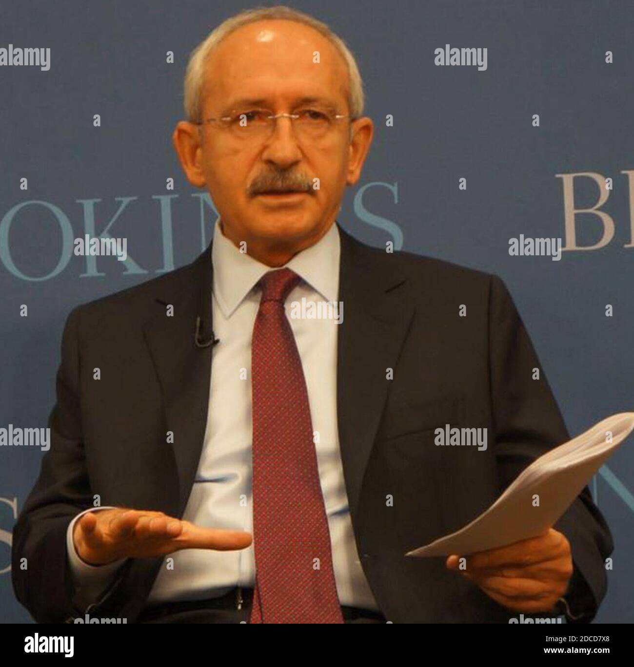 Kemal Kılıçdaroğlu Banque D'Images