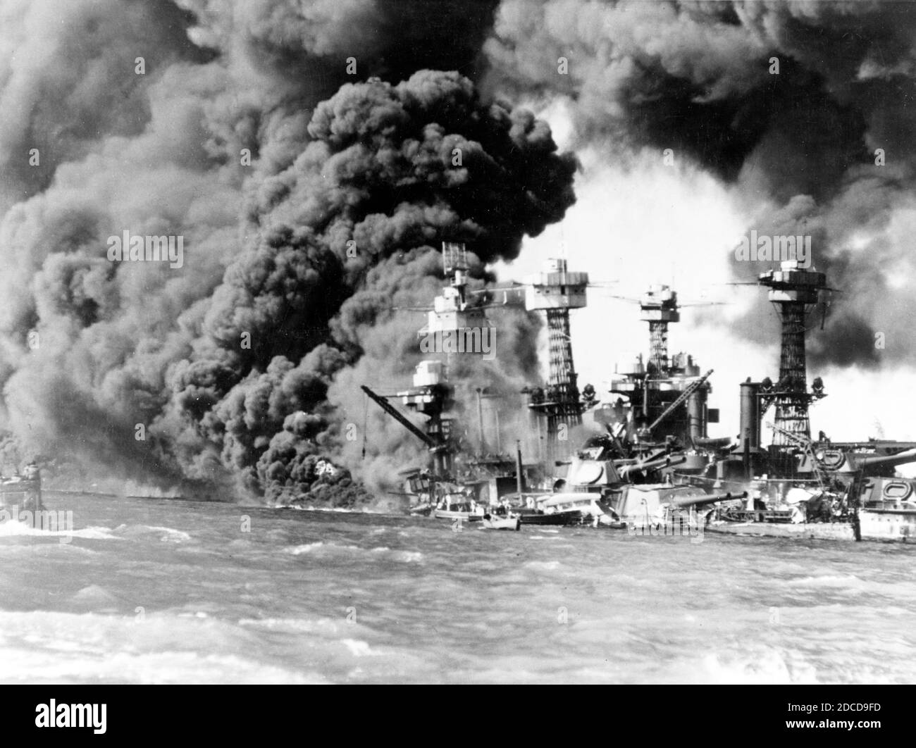 Attaque de Pearl Harbor, 1941 Banque D'Images