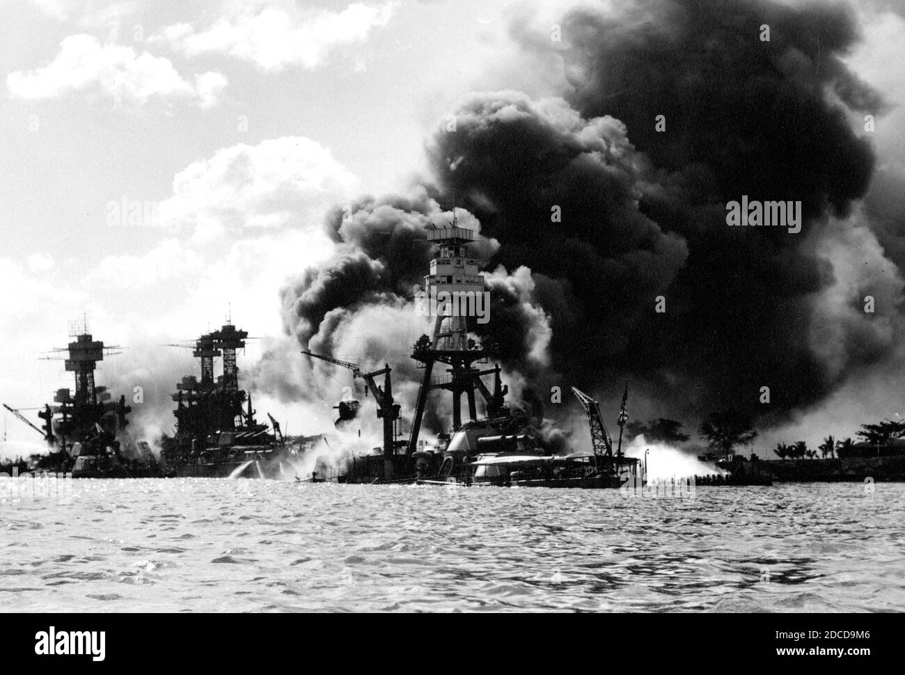 Attaque de Pearl Harbor, 1941 Banque D'Images