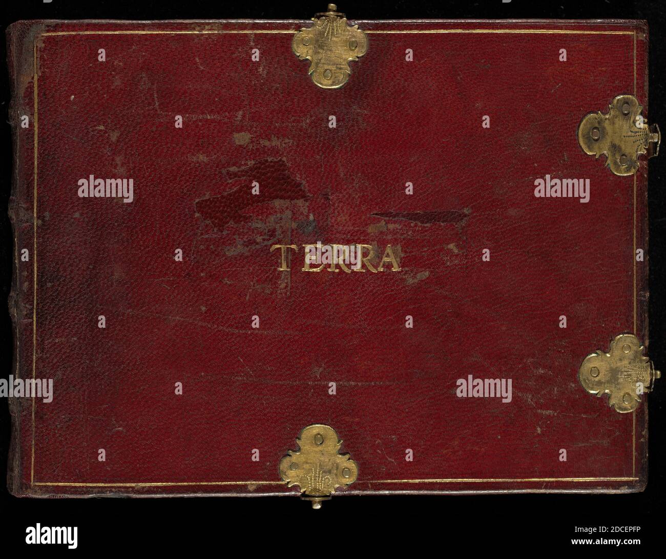 Joris Hoefnagel, (artiste), Flamand, 1542 - 1600, Animalia Qvadrvpedia et Reptilia (Terra), volume II, (voir les registres distincts des séries 1 à 72), (série), c. 1575/1580, 1 vol: Ill: 71 dessins (y compris la page de titre) en aquarelle et gouache, avec des bordures ovales dorées, sur vélin, en alternance avec du texte en ms sur papier; 1 plaque (LXXI) avec bordure en or seulement, format de page (approximatif): 14.3 x 18.4 cm (5 5/8 x 7 1/4 po Banque D'Images