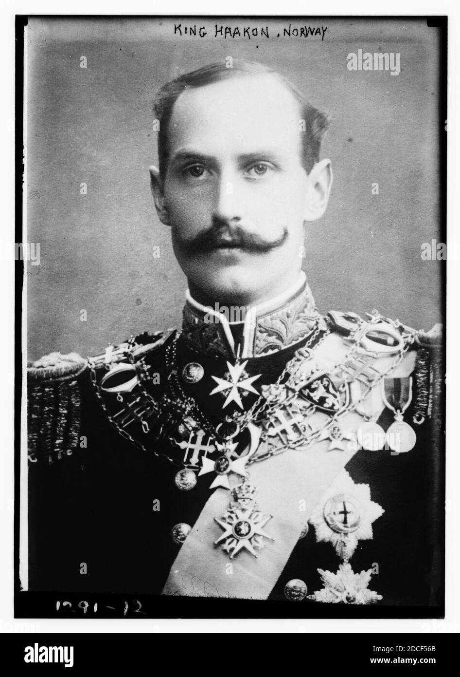 Le roi Haakon, Norvège Banque D'Images