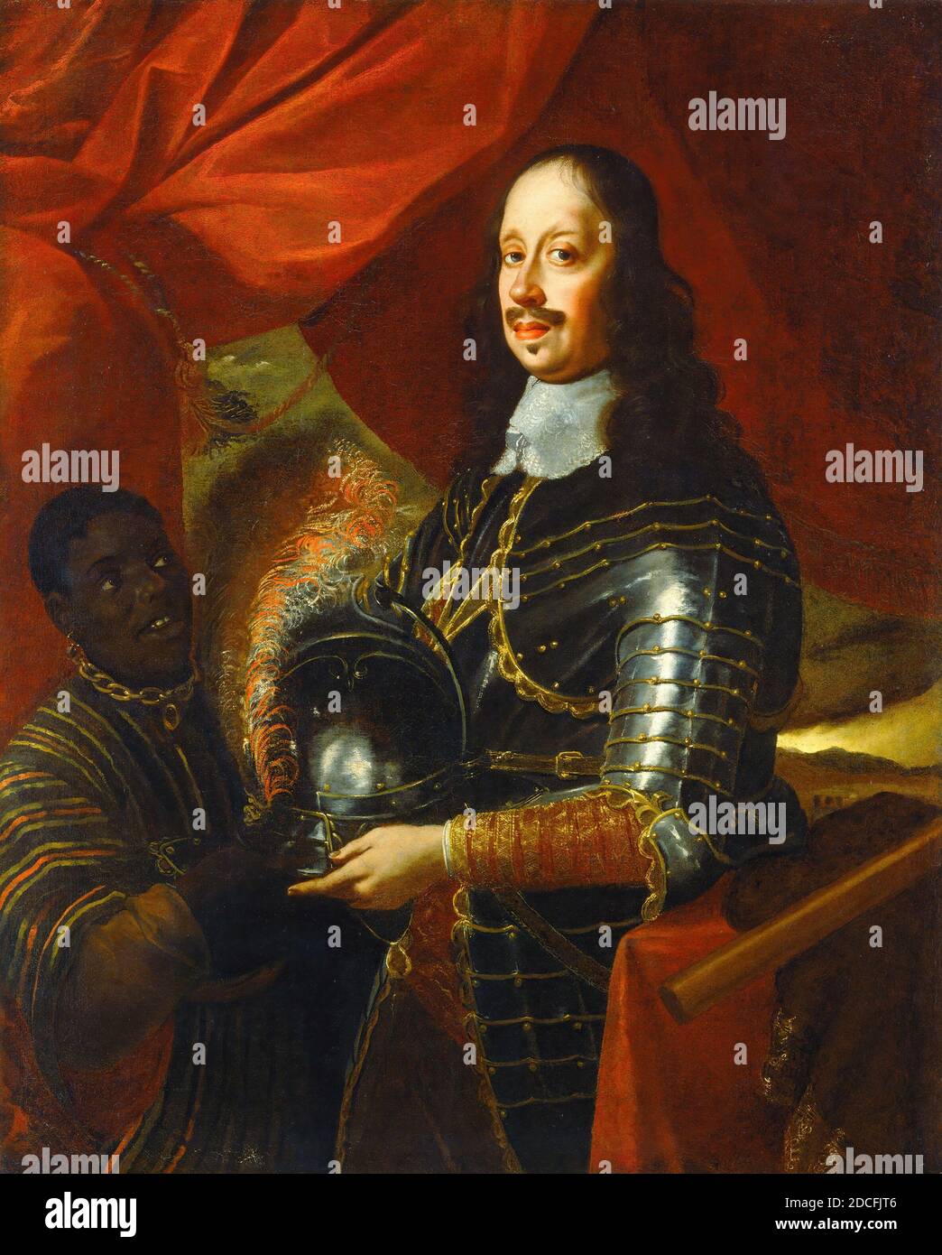 Artiste anonyme, (peintre), Justus Sumermans, (artiste apparenté), Flamand, 1597 - 1681, Mattias de' Medici, c. 1660, huile sur toile, hors tout : 128.3 x 104.2 cm (50 1/2 x 41 in.), encadré : 141.6 x 116.5 x 7.9 cm (55 3/4 x 45 7/8 x 3 1/8 in Banque D'Images