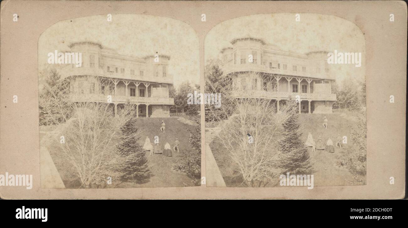 M. Hecksher's, Orange, N.J., Mansions, New Jersey, Orange (N.J Banque D'Images