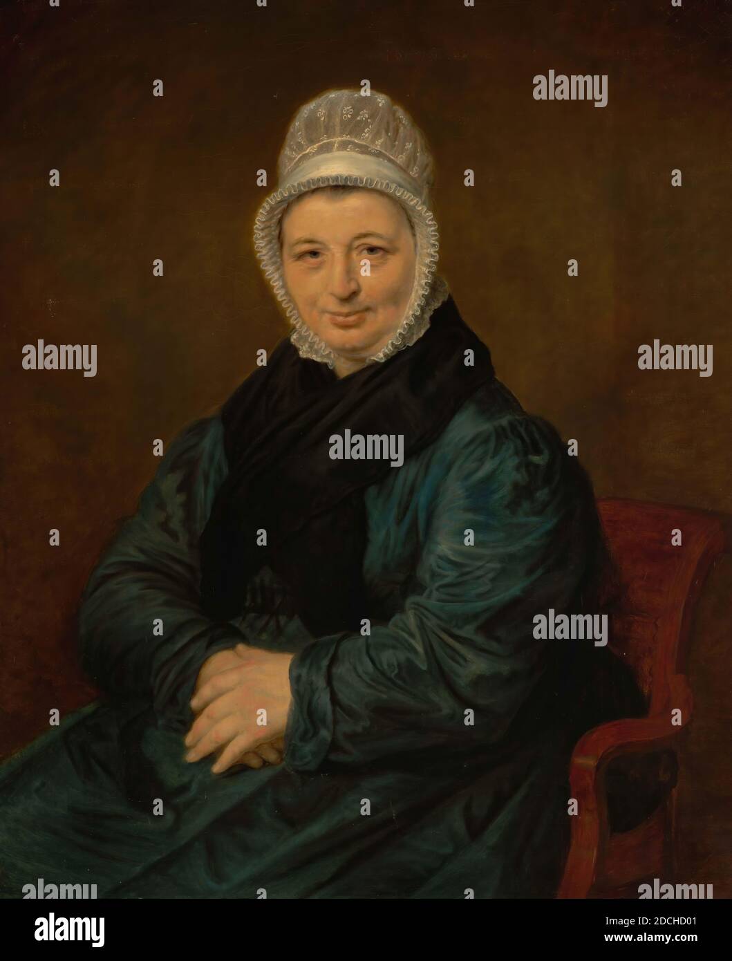Femme Assise Bonnet Blanc Peinture Banque De Photographies Et D images femme-assise-bonnet-blanc-peinture-banque-de-photographies-et-d-images