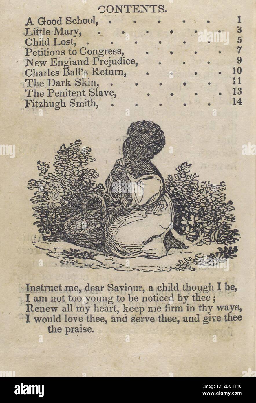 [Un enfant priant], image fixe, 1837 Banque D'Images