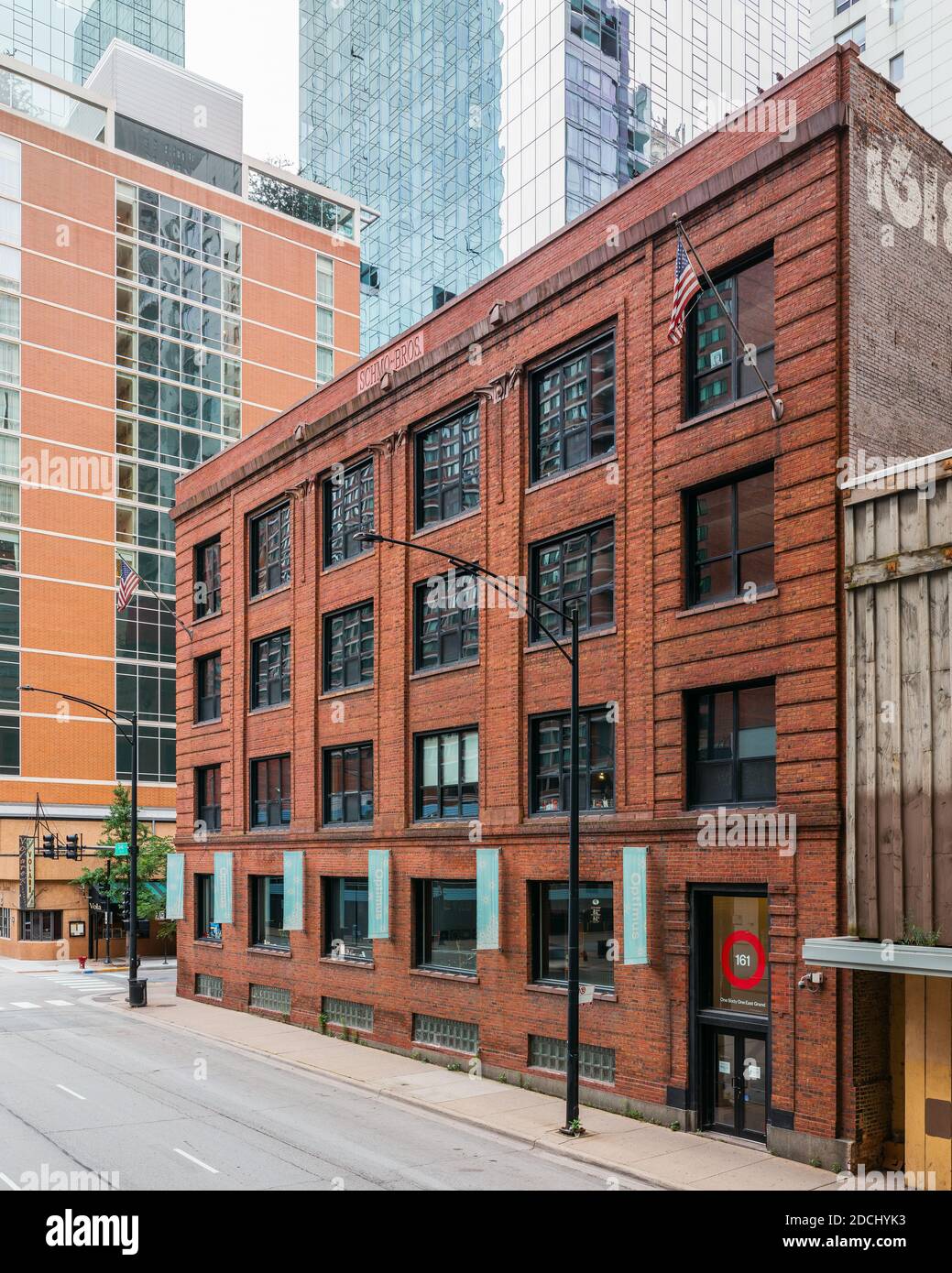 Loft dans le quartier de Streeterville Banque D'Images