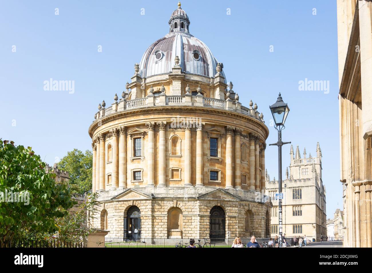 Caméra Radcliife de style palladien de Catte Street, Oxford, Oxfordshire, Angleterre, Royaume-Uni Banque D'Images