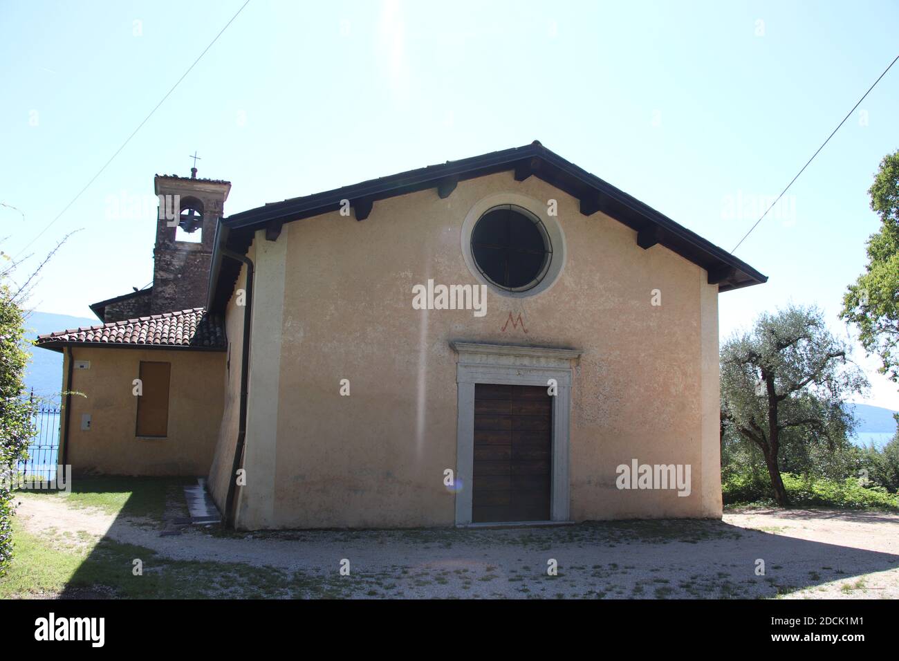 Ancien sanctuaire de Supina, église catholique de Toscolano, Brescia, Italie Banque D'Images