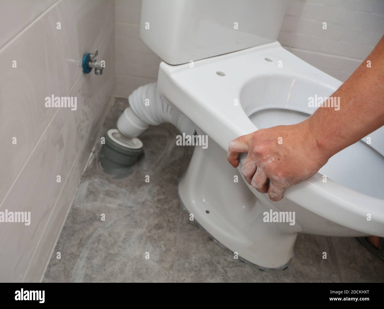 Tuyau de toilette Banque de photographies et d'images à haute résolution -  Alamy