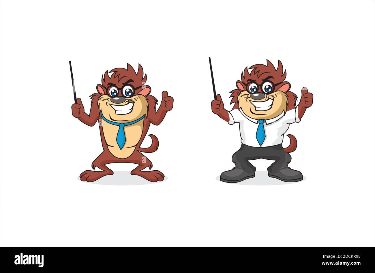 Tasmanian Devil dessin animé illustration vecteur eps format , adapté à vos besoins de conception, logo, illustration, animation, etc Illustration de Vecteur